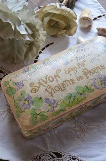 롼֥ɴŹΥߥиȢ,Grand Magasins du Louvre,Savon Extra Fin a la Violette de Parme,ƥץܥå,ȥХå,֥,ƥ,1